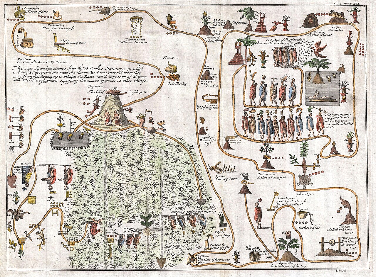 spiritual mountain path (foto: http://www.geographicus.com/mm5/cartographers/gemelli.txt / Public domain, Wikimedia Commons)
