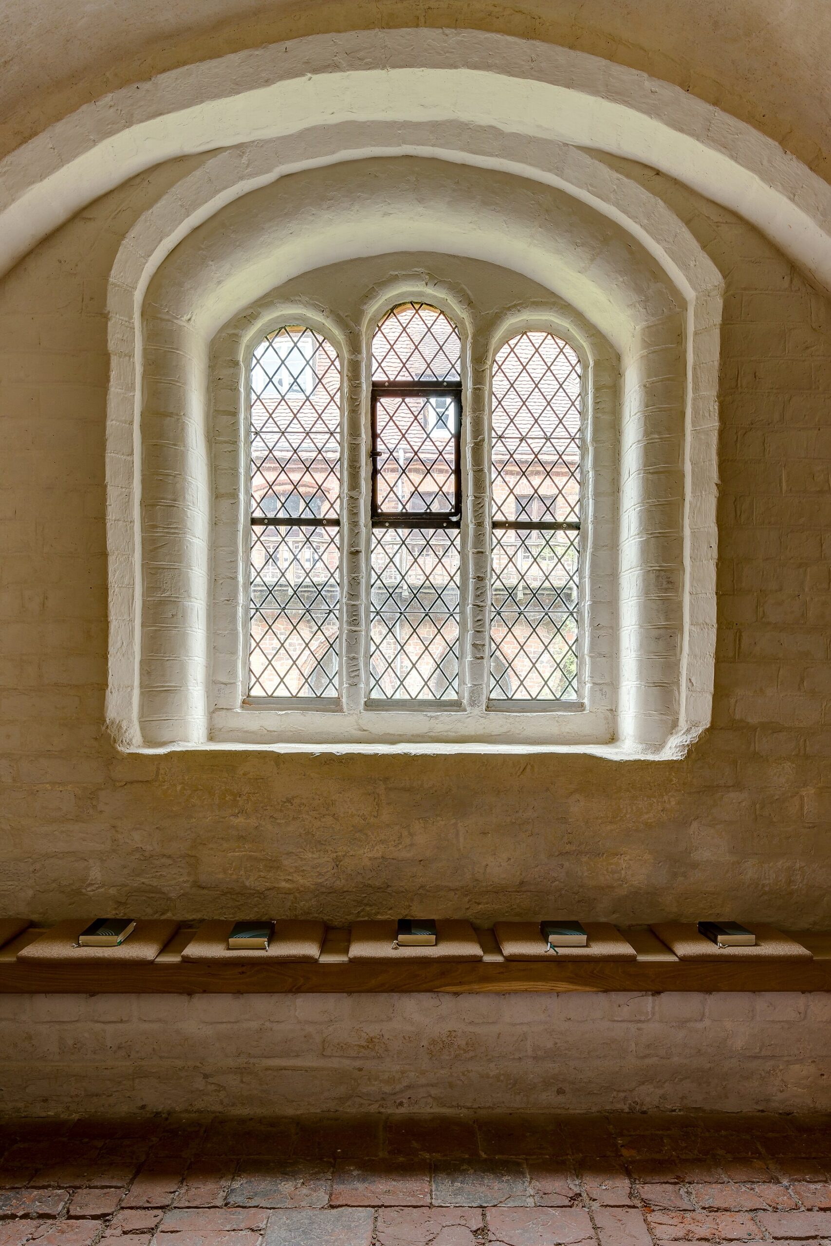 monastery cloister corridor