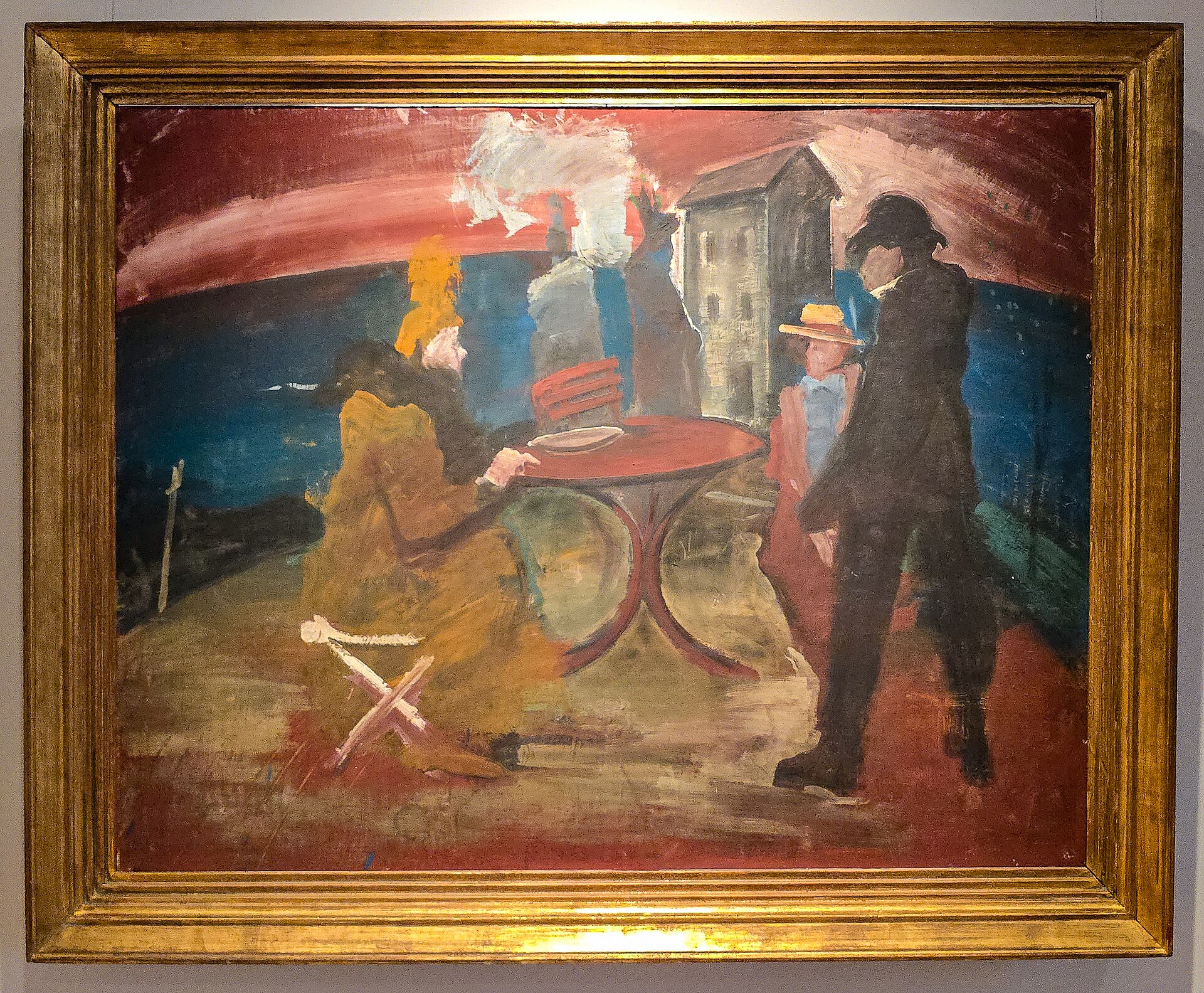 old photograph frame table